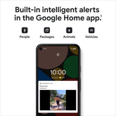 Google Nest Doorbell (Battery) - Wireless Doorbell Camera - Video Doorbell